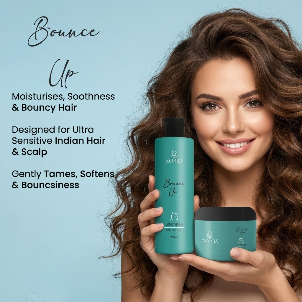 Zorba Balance Up Duo: Volumizing Shampoo (250ml) & Conditioner (200ml)
