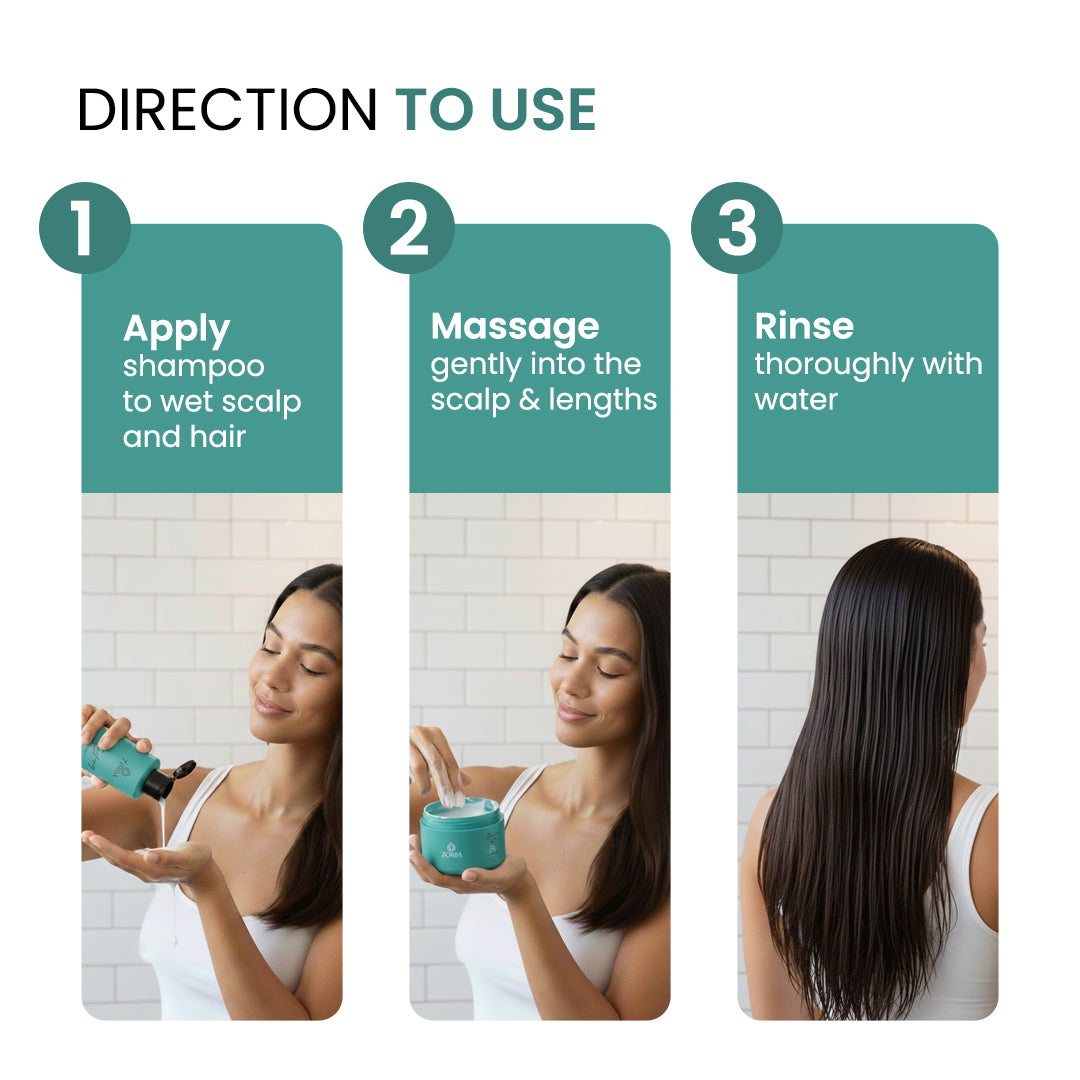 Zorba Balance Up Duo: Volumizing Shampoo (250ml) & Conditioner (200ml)