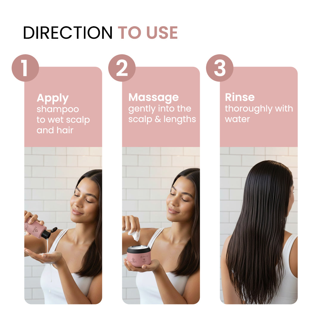 Zorba Balancing Duo: pH Protection Shampoo (250ml) & Conditioner (200ml)